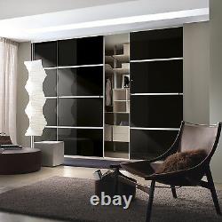 2 Door Sliding Wardrobe System with tracks customised to your measurements