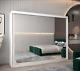 2 Sliding Door Wardrobe With Mirror, 250cm Wide, Many Colour Options, Drawers