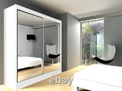 BEAUTIFUL BRAND NEW WARDROBE hallway living furniture, sliding doors 200cm + LED