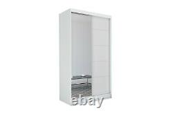 Beutiful BRAND NEW WARDROBE with sliding doors 4 SIZES & VARIOUS COLOURS MRMA