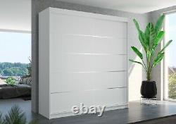 Brand new wardrobe ESTEVA 200cm perfect interior 2 sliding doors Free delivery