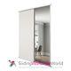 Cashmere & Mirror Space Pro'classic' Sliding Wardrobe Door & Track (all Sizes)