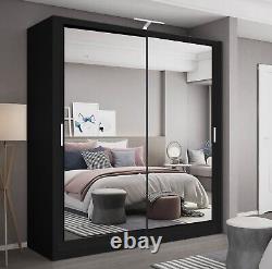 FHI-DUBAI Modern Full Mirror 2 or 3 sliding door wardrobe