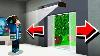 How To Build A Sliding Glass Door With Motion Sensor In Minecraft No Mods