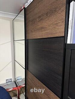 IKEA PAX wardrobe sliding Wooden And mirror doors (200 x 35 x 201cm)