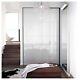 Ikea Pax Wardrobe Farvik-white Frame&glass 150x236cm(pair Of Sliding Doors Only)