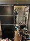 Ikea Pax Double Wardrobe With Sliding Mirrored Doors Panelled