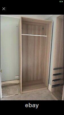 Ikea PAX wardrobe sliding doors. Doors Only And Frame Only 4x Large Wardrobes