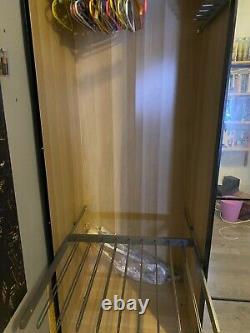 Ikea Pax double wardrobe with sliding mirror doors