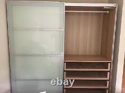 Ikea pax wardrobe sliding doors