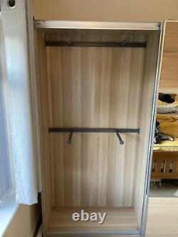 Ikea pax wardrobe sliding doors 200cm X 44cm X 201cm With Mirrors