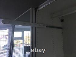 Ikea pax wardrobe with sliding doors