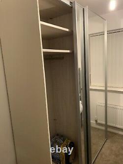 John Lewis & Partners Elstra 150cm Wardrobe With Mirrored Sliding Doors