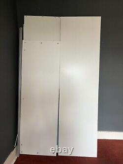 Large Contemporary/ Modern Double Wardrobe With Sliding Doors And Mirror