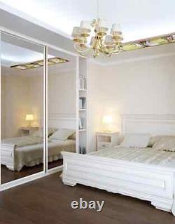 Made-to-Measure, Mirror Sliding Wardrobe Doors, up to 5000mm wide