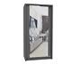 Mirror Sliding Door Wardrobe For Bedroom White Black And Grey In All Size