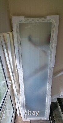 Mirrored Sliding wardrobe doors kit (H)222cm (W) 120cm