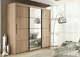 Modern Sliding Door Wardrobe Inova In Oak Sonoma 250cm