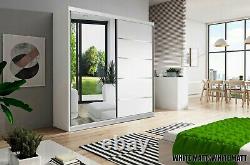 NEW MODERN Sliding Door Wardrobe With Mirror150cm