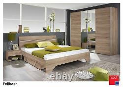 Rauch'Fellbach' Range German Made Bedroom Furniture. San Remo Oak Finish