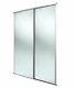 Silver Frame With Mirror Sliding Wardrobe Doors Kit Free Delivery 5 Kit Size