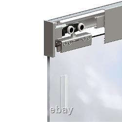 Sliding Glass Door Gear Track System HERKULES Internal Single Door Kit 2m 100kg