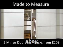 Sliding Wardrobe Mirror Doors Luxury Custom Made to Measure & High Quality