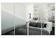 Spacepro Kits 4x30in Classic Floor To Celing Sliding White Mirror Doors
