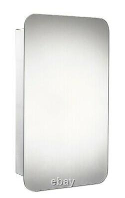 Stainless Steel Sliding Door Bathroom Mirror Cabinet Cupboard Storage, Sanremo