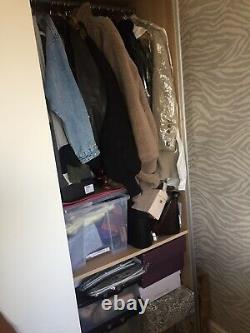 Triple IKEA Wardrobes with Mirror and Sliding Doors