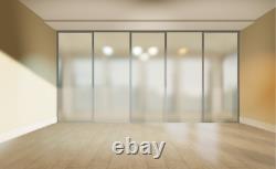 Uk Hand Made 447cm Opening Fitted Sliding Wardrobe Doors + Free Track & Delivery