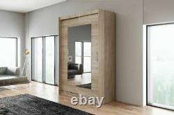 WARDROBE with SLIDING DOORS and MIRROR very MODERN and ELEGANT AVA 12.2
