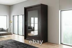 WARDROBE with SLIDING DOORS and MIRROR very MODERN and ELEGANT AVA 12.2